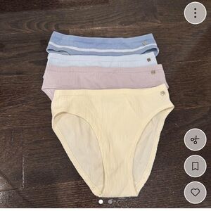 Lucky Brand Kids' Soft Color Panties Trio